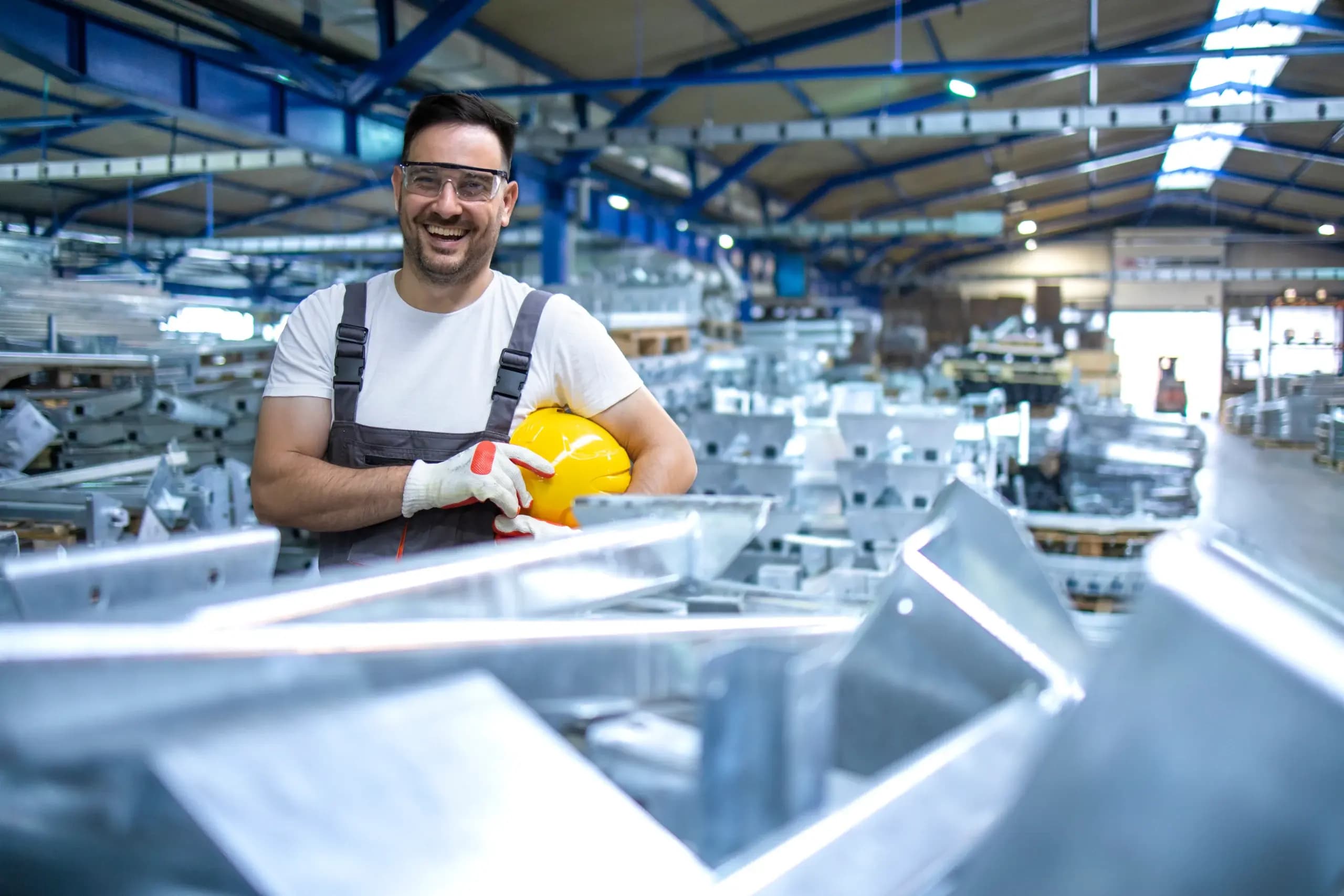 Triton factory worker
